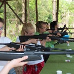 Shooting Experience Girls taking aim