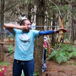 Archery Experience - Man in blue