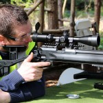 Shooting Experience Man using sniper rifle